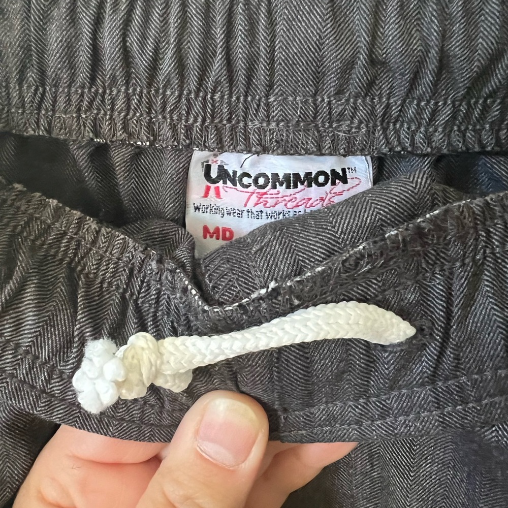 Uncommon Threads Grey Chef Pants - Picture 3 of 11